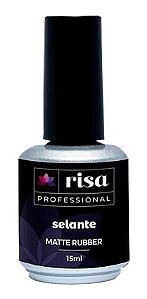Selante Rubber Matte Top Coat Fosco 15ml - Risa Professional