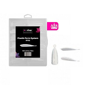 Molde F1 RF05 para Polygel e Acrigel - 120und - Risa Professional