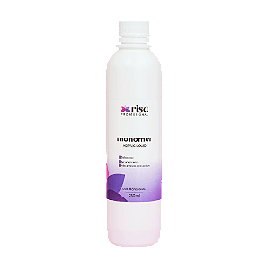 Monomer Liquido Acrílico (250ml) Risa Professional