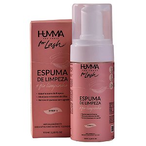 Espuma de Limpeza para Cílios - For Lash 100ml - Humma