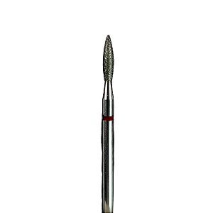 Broca Chama Diamantada Vermelha 2.3mm - Zaryá