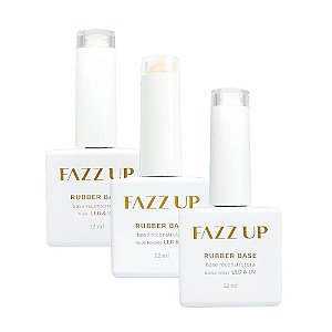 Rubber Base com Cor 12ml - Fazz Up