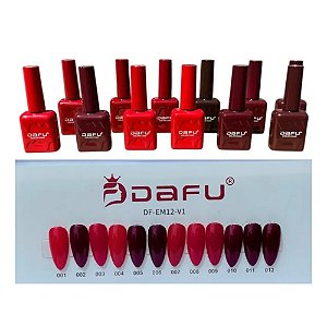 Esmalte em Gel Coleção Tons de Cereja 10ml - Dafu