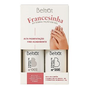 Kit Esmalte em Gel 10g - Francesinha - Beltrat