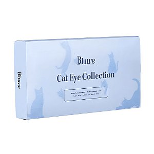 Kit Esmalte Magnético 6und - Cat Eye Collection 9ml - Bluwe