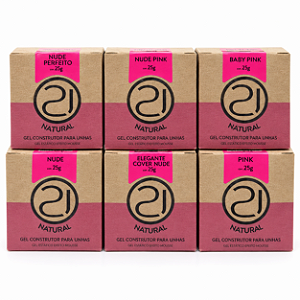 Gel Ecoline - Natural 25g - Nails 21