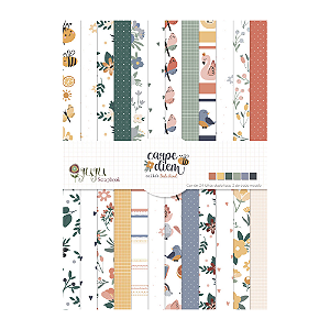 Bloco para Scrapbook A5 - Coleção Carpe Diem - Juju Scrapbook