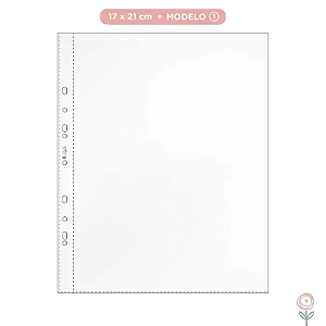 Plásticos para Álbum 17 x 21cm - Modelo 1 | JuJu Scrapbook