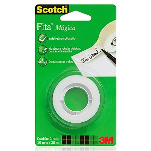 Fita Mágica 19 mm x 20 metros | Scotch 3M