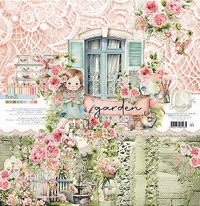 Coleção GARDEN Papel Bloco 30,5×30,5cm 18 fls 240G – GAR00