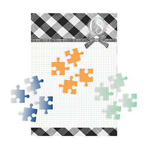 Coleção PLAY - Acrílico Puzzle - 12 peças - PLA17