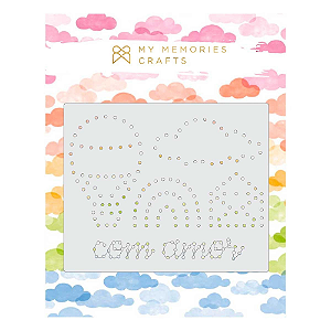 Colecao Minhas Cores - Régua de Costura - My Memories Crafts - MMCMCS-15