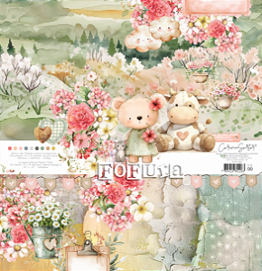 Coleção FOFURA - Papel Bloco 30,5x30,5cm 18 fls 240G - FOF00