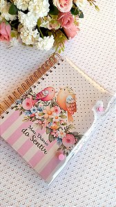 caderno de Anotações capafloral