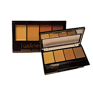 Paleta de Sombra para Sobrancelha Lua & Neve (Ref. LN02213)