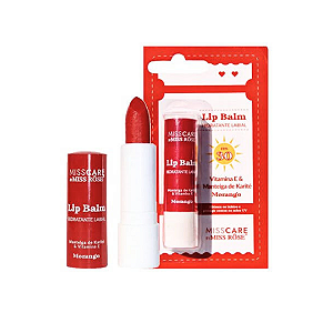 Lip Balm Morango - FPS 30 - Miss Rôse