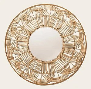 Espelho em rattan - MART