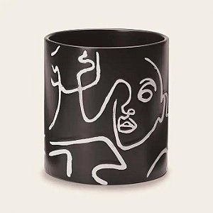 Cachepot em cerâmica 15cm - MART