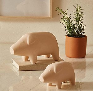 Escultura porco Mart