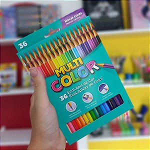 EcoLápis de Cor Multicolor 36 Cores