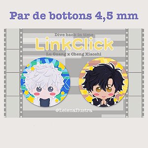 Par de bottons Link Click