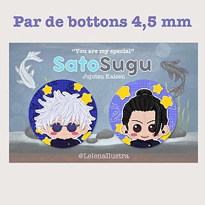 Par de bottons - SatoSugu