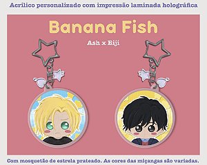Chaveiro Banana Fish