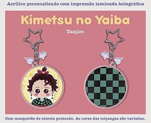 Chaveiro Kimetsu no Yaiba - Tanjiro