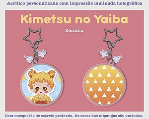 Chaveiro Kimetsu no Yaiba - Zenitsu