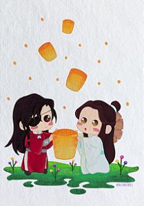 Print/Photocard Hualian Lanternas