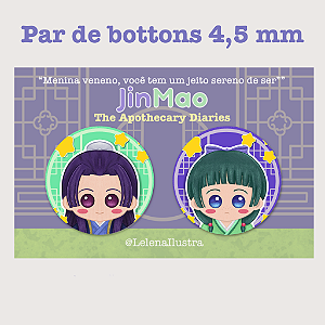 Par de bottons - JinMao