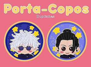 Porta-Copos (Dupla) - Jujutsu Kaisen