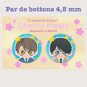 Par de Bottons - Cherry Magic