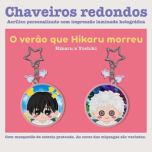 Chaveiro O Verão que Hikaru Morreu