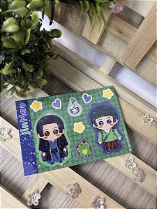 Cartela de adesivos (P) - JinMao