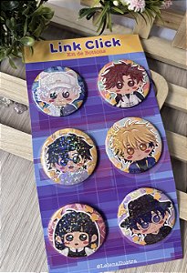 Kit de Bottons Link Click (6 unidades)