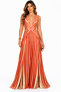 VESTIDO TECIDO CETIM