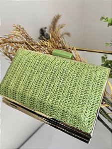 BOLSA CLUCH VERDE
