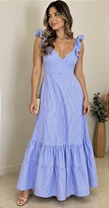 VESTIDO LISTRADO A BRAND