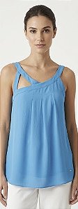 BLUSA SPEZZATO AZUL