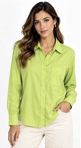 CAMISA VERDE LIMÃO CH TRENDY