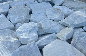 Pedra Moledo Branco Neve m²