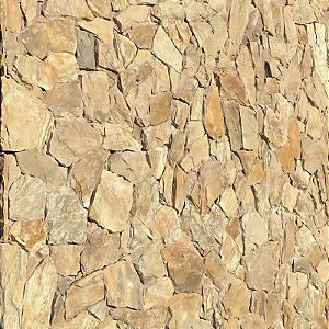 Pedra madeira Amarelo chocolate m²