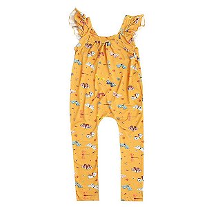 Macacão Frufru Borboletas