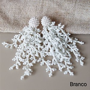 Brinco Algas de Miçangas