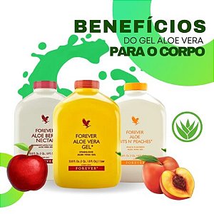 KIT C\4 ALOE VERA GEL SUCO