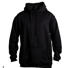 Blusa Moletom Canguru - Preto