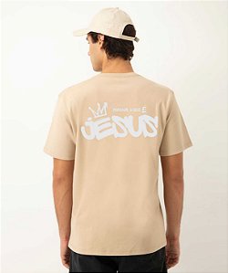 CAMISETA MINHA VIBE É JESUS