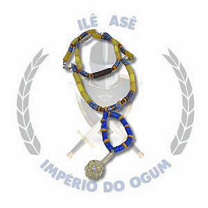 LEGDBA LUXO AMARELO + PULSEIRA AZUL PING. ABEBE