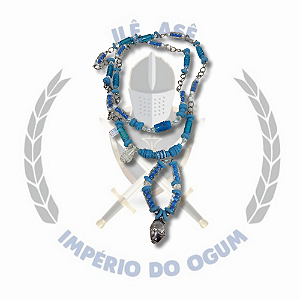 LEGDBA LUXO AZUL + PULSEIRA AZUL PING. MASCARA